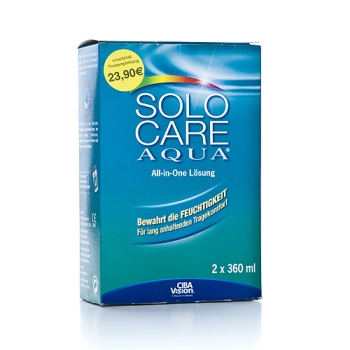 Solo Care Aqua -  2 x 360ml Ciba Vision